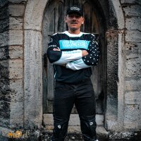 Weber #Werkeholics Paul Krenz Edition Jersey schwarz/weiß/türkis L