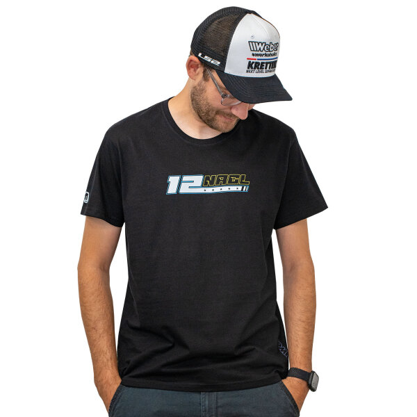 Weber Max Nagl T-Shirt schwarz 3XL
