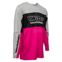 Weber #Werkeholics Industry Jersey pink/schwarz/grau XXL