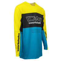 Weber #Werkeholics Industry Jersey türkis/schwarz/gelb M
