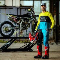 Weber #Werkeholics Industry Jersey türkis/schwarz/gelb S