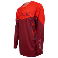 Weber #Werkeholics Factory Jersey rot/türkis M
