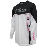 Weber #Werkeholics Factory Jersey weiß/pink/schwarz M