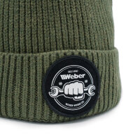 Weber #Werkeholics Beanie grün