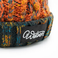 Weber #Werkeholics Bommelmütze orange