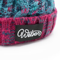 Weber #Werkeholics Bommelmütze pink