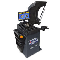 PKW Reifenmontiermaschine STM-122 und Radwuchtmaschine Präzision-3D-Monitor inkl. Hilfsmontagearm rechts