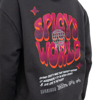 Weber Max Spies Hoodie grau/lila/orange M