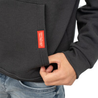 Weber Max Spies Hoodie grau/lila/orange XXL