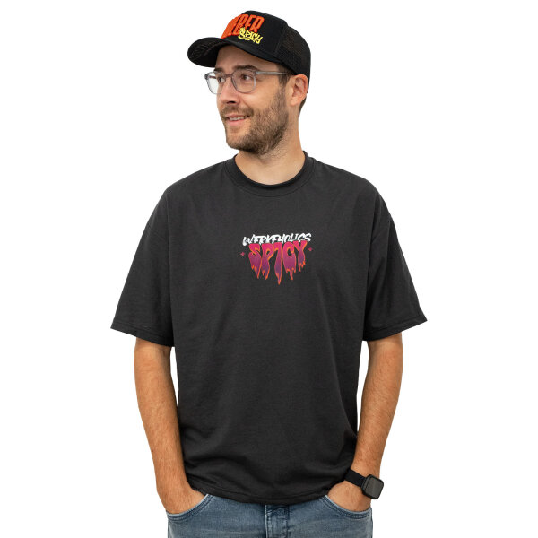 Weber Max Spies T-Shirt grau/lila/orange