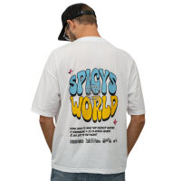 Weber Max Spies T-Shirt weiß/blau/rosa XL