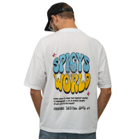 Weber Max Spies T-Shirt Kids weiß/blau/rosa 152