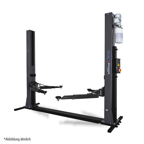 B-WARE 2 Säulen Hebebühne Weber Expert Serie Autolift 4.0G mit Grundrahmen