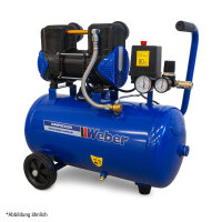 B-WARE Flüster Kompressor 230 V / 8 bar / 24 l Tank