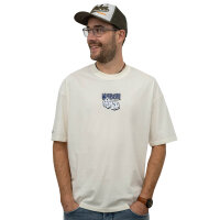 Weber Kevin Winkle T-Shirt creme/blau