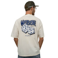 Weber Kevin Winkle T-Shirt creme/blau