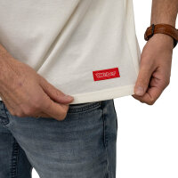 Weber Kevin Winkle T-Shirt creme/blau