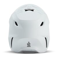 FOX V3 RS Solid Helm matt weiß