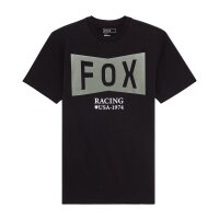 FOX Typeface Premium T-Shirt schwarz