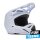 FOX V1 Matte Helm Teens weiß