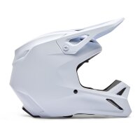 FOX V1 Matte Helm Teens weiß S