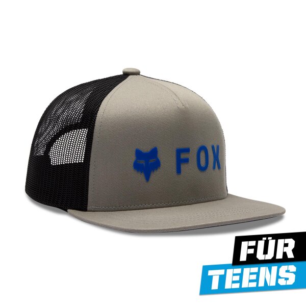 FOX Absolute Kappe Mesh Teens grau