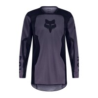 FOX 180 Shield Jersey schwarz/grau L