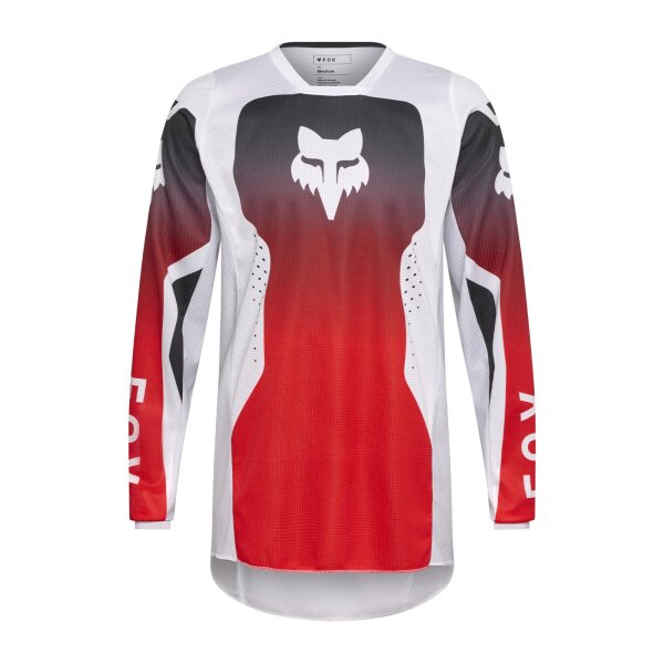 FOX 180 Shield Jersey rot/weiß