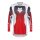 FOX 180 Shield Jersey rot/weiß