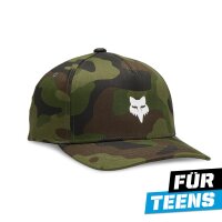 FOX Head Camo 110 Snapback Teens grün