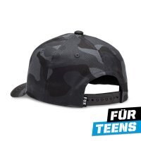 FOX Head Camo 110 Snapback Teens schwarz