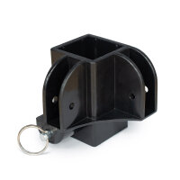 Verschiebestück auf Eckstange mit Arretierung...