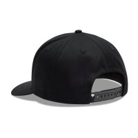 FOX Slogan Snapback Hat schwarz