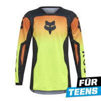 FOX 180 Shield Jersey Teens gelb/orange XL