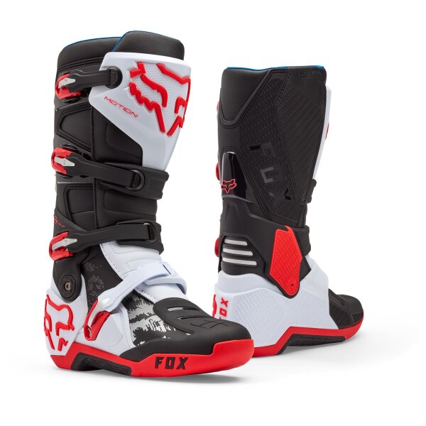 FOX Motion Stiefel rot/weiß/schwarz