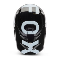FOX V1 Shield Helm schwarz/weiß