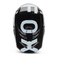 FOX V1 Shield Helm schwarz/weiß M