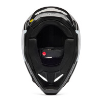FOX V1 Shield Helm schwarz/weiß M