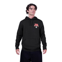FOX Racewear Kapuzenpullover schwarz L