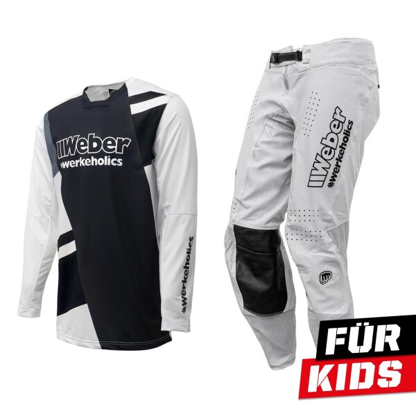 Weber #Werkeholics Performance Combo weiß Kids