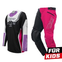 Weber #Werkeholics Impact Combo schwarz/pink/lila Kids