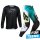 FOX 180 Blackout + Leed Combo Teens schwarz/blau/weiß