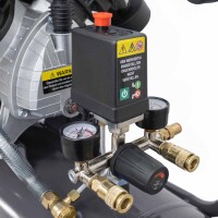 75 Jahre Aktion PKW Reifenmontiermaschine 1021 und Radwuchtmaschine "ECO" inkl. Werkstattkompressor 230 V / 10 bar / 50 l Tank