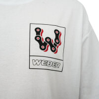 Weber T-Shirt weiß L