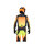 FOX 180 Shield Combo gelb/orange