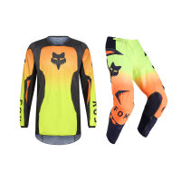 FOX 180 Shield Combo gelb/orange L 34