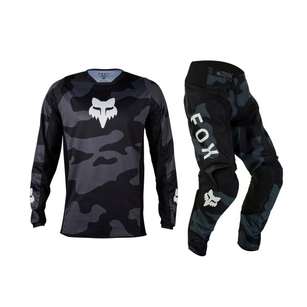 FOX 180 BNKR Combo schwarz/camouflage
