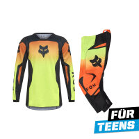 FOX 180 Shield Combo Teens gelb/orange L 24