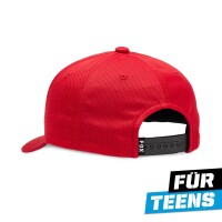 FOX Lithotype 110 Snapback Teens rot