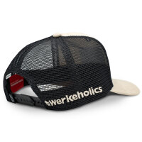 Weber #Werkeholics Mesh Baseball Cap beige/schwarz